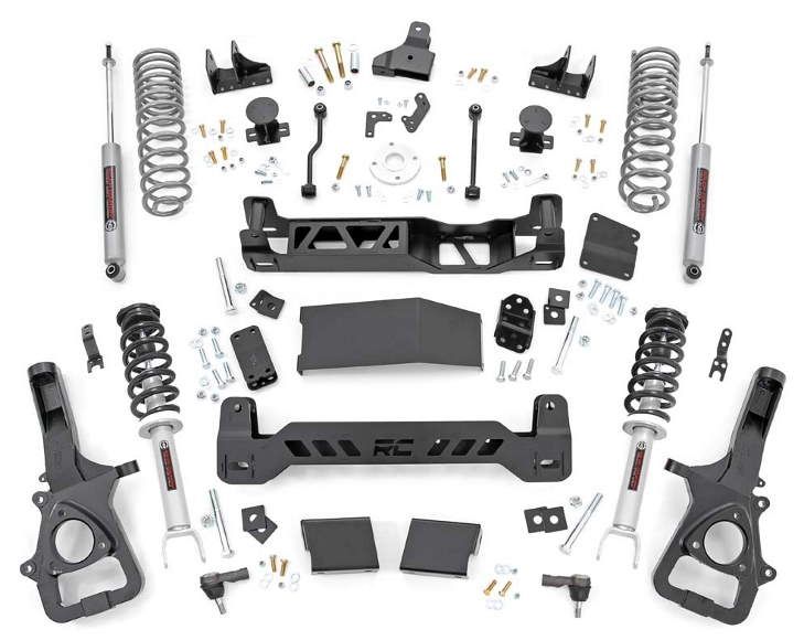 Rough Country 6" Coilover Lift Kit N3 Shocks 19-up Ram 1500 22" - Click Image to Close